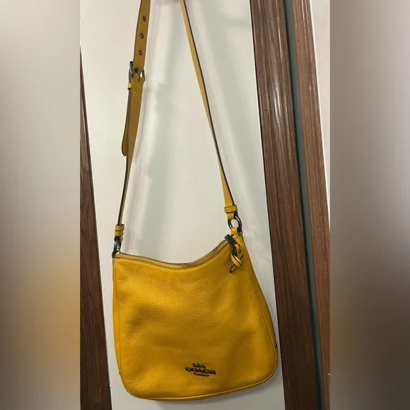 Coach Vibrant Yellow Crossbody Bag - Picture 3 of 5